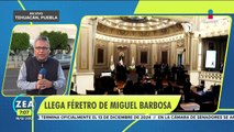 Alistan último homenaje a Miguel Barbosa en Tehuacán, Puebla