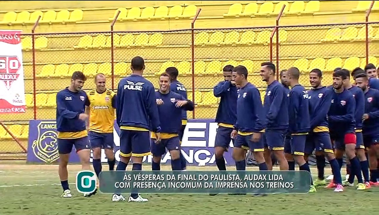 Audax se prepara para enfrentar o Santos no primeiro confronto da decisão