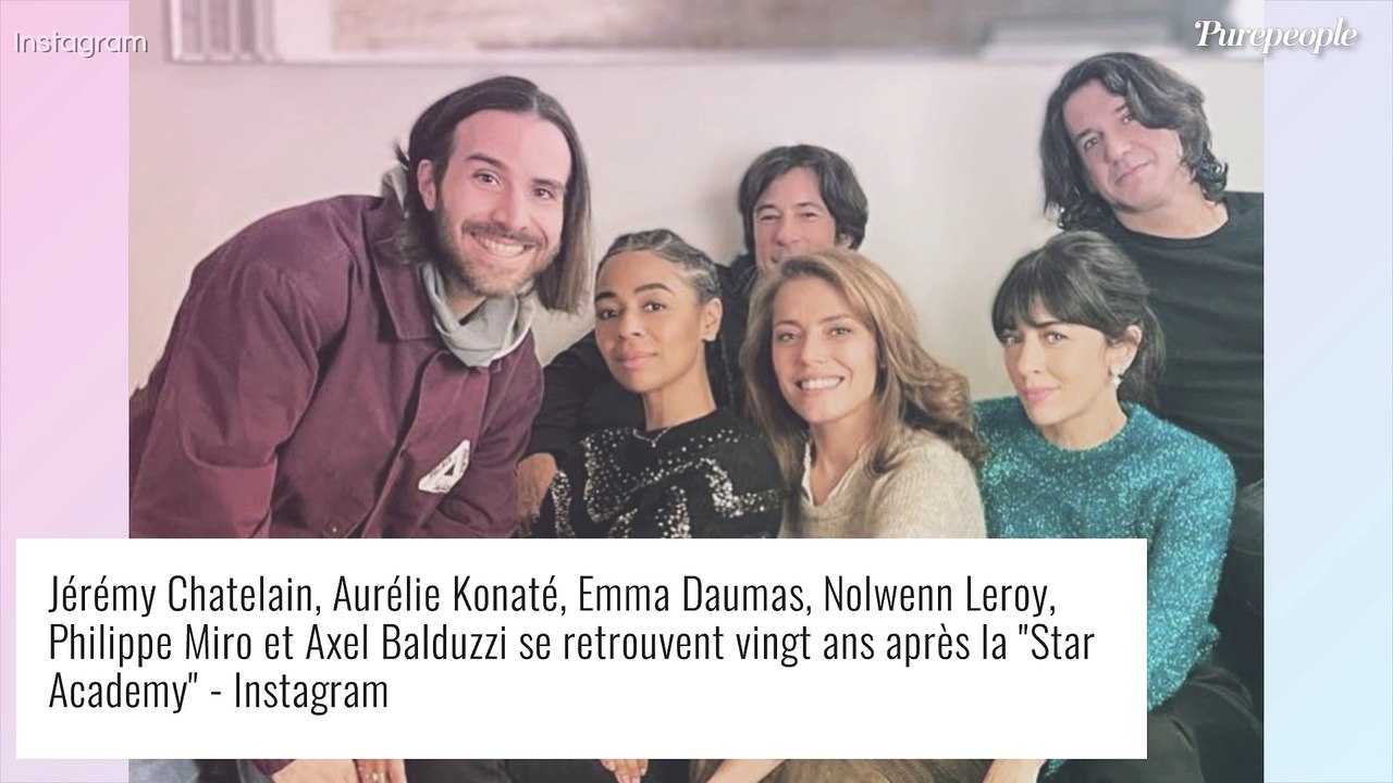 Nolwenn Leroy délirante avec Jérémy Chatelain et d'autres anciens de la Star Ac' : photo inattendue 20 ans après !