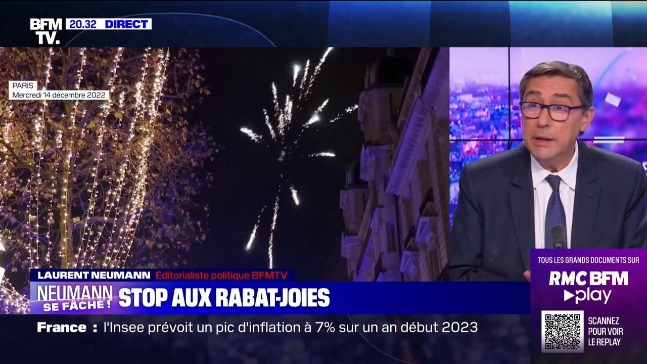 NEUMANN SE FÂCHE - "Ce qui me fâche: tous ceux qui voudraient nous gâcher la fête, qui voudraient nous empêcher de jouir de ce moment qui est extrêmement précieux"