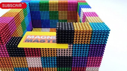 Making Cube with Magnetic Balls |Very Satisfying ASMR #viralvideo #Dailyviral