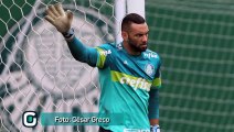 Weverton treina e Palmeiras deve enfrentar Cerro com força total
