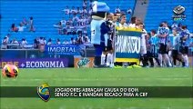 Jogadores fazem manifestações pró Bom Senso FC na 34ª rodada do Brasileirão