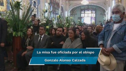 Féretro de Miguel Barbosa llega a Catedral de Tehuacán, Puebla 