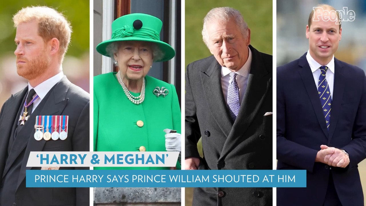 Prince Harry Says Prince William Screamed and Shouted at Him Over Decision to Step Back from Royal Life