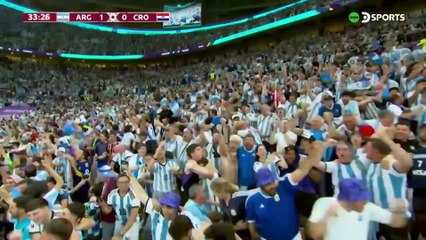 ¡ARGENTINA A LA FINAL DE CATAR2022! Con goles de MESSI y ÁLVAREZ goleó a CROACIA por 3 a 0