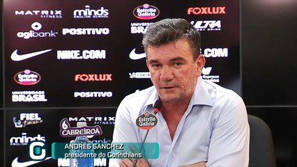 Andrés comenta alteração do dia e horário de treino aberto na Arena Corinthians