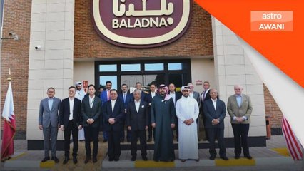 Lawatan Negara | Agong berkenan lawat Baladna Food Industries di Qatar