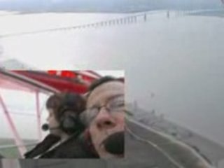 Bapteme d'Evelyne en ULM