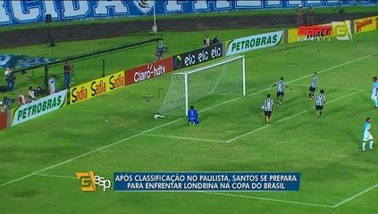 Santos enfrentará Londrina pela Copa do Brasil