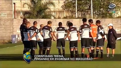 Confira a preparação do Corinthians para pegar o Grêmio