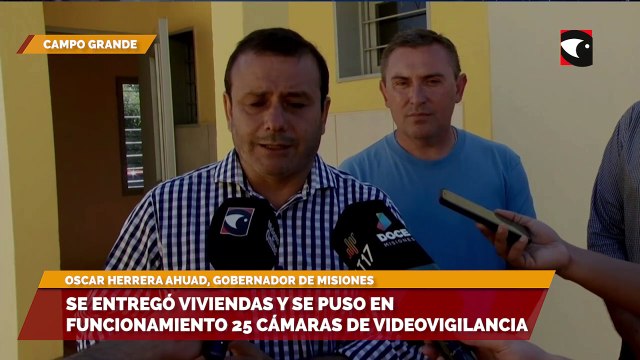 Se entregó viviendas y se puso en funcionamiento 25 cámaras de videovigilancia