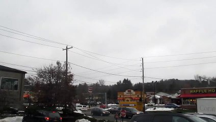 Wendy's Parking lot in Clarks Summit Pennsylvania