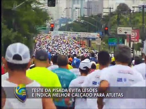 Teste da pisada evita lesões em corredores