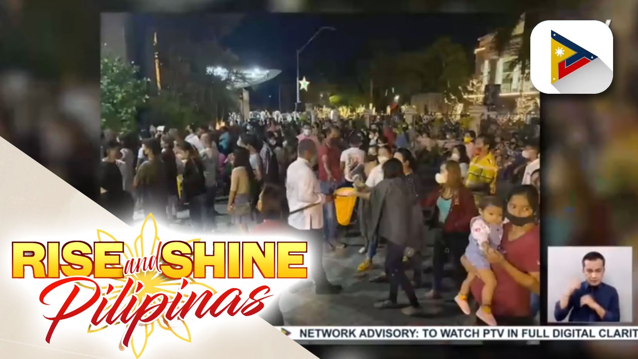 Mga simbahan sa Davao City, dinagsa ng libo-libong mga Katoliko sa unang araw ng Misa de Gallo