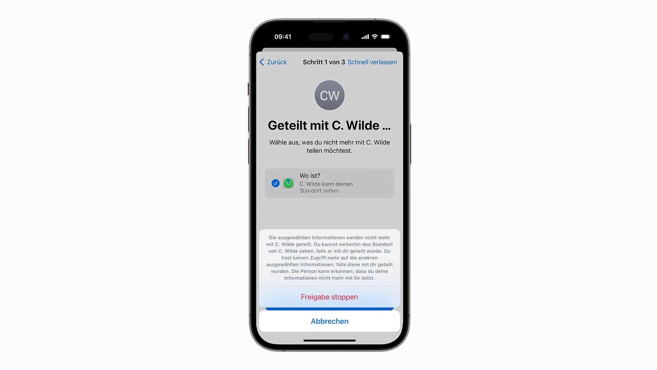 So verwendest du die Sicherheitsprüfung auf deinem iPhone