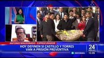 Pedro Castillo: hoy se define si va o no a prisión preventiva del expresidente