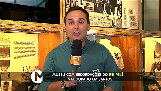 Museu com recordações do Rei Pelé é inaugurado em Santos