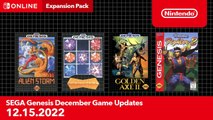 SEGA Mega Drive - Juegos de diciembre de  2022  para Nintendo Switch Online
