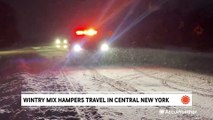 Central New York has wintry mix for first major storm of the season