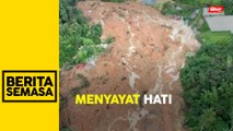 Pandangan udara tragedi tanah runtuh Batang Kali