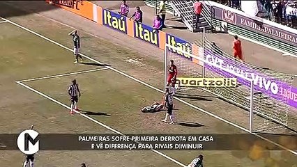 Veja os melhores momentos de Palmeiras 0 x 1 Atlético-MG