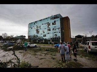 Storms leave swath of destruction across Louisiana Mississippi