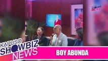 Kapuso Showbiz News: Boy Abunda, may mensahe sa bosses ng GMA