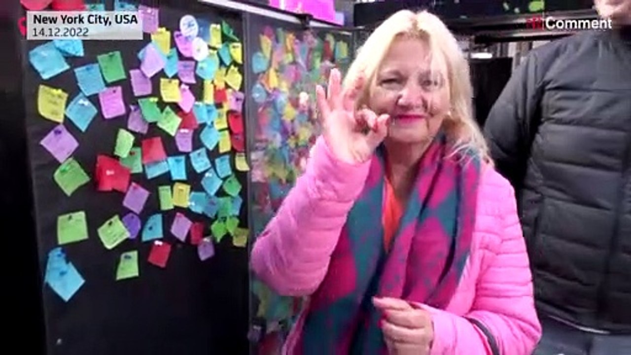 Wer wünscht sich was zu Neujahr? Am Times Square bleibt nichts geheim
