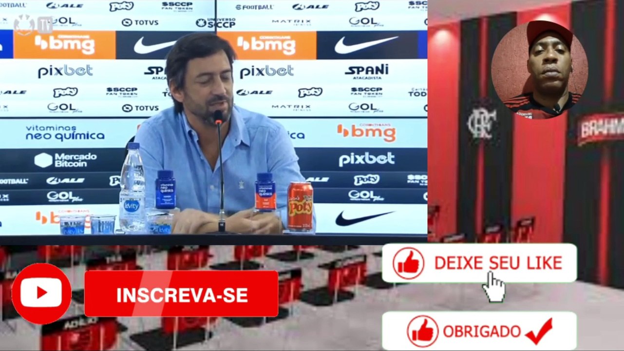 Presidente do Corinthians  detona Vitor Pereira por fechar com Flamengo