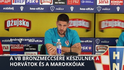 Horvátország és Marokkó csap össze a világbajnokság harmadik helyéért