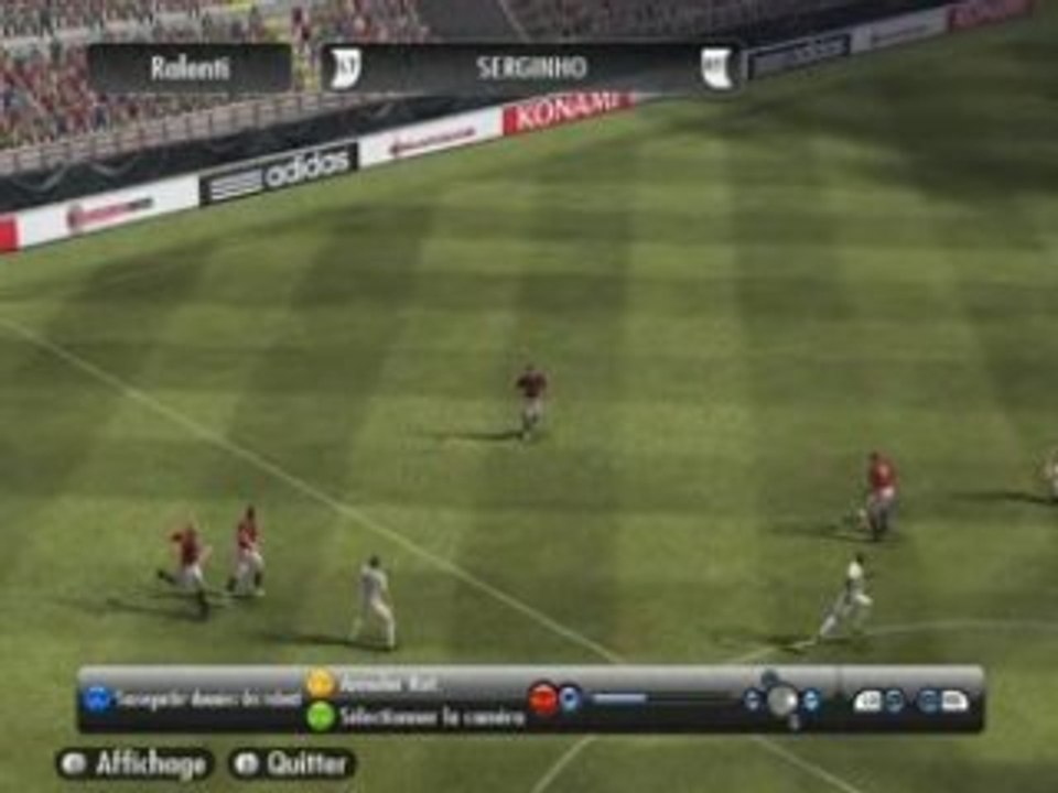 [Bug PES 2008] Serginho nimporte quoi