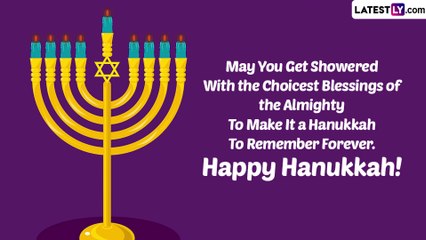 Hanukkah 2022 Wishes and Greetings You Can Share To Celebrate the Festival of Lights