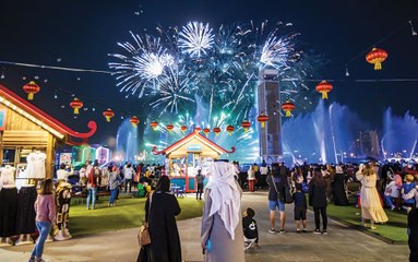 مهرجان دبي للتسوق يُضيء سماء دبي بالألعاب النارية لـ 46 يومًا!