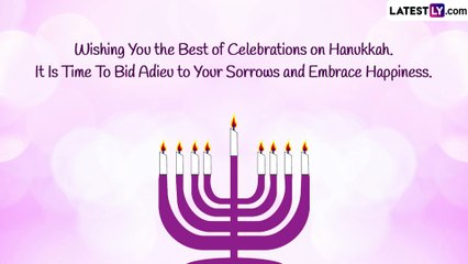 Happy Hanukkah 2022 Greetings and Images: Share Wishes and WhatsApp Messages With Loved Ones