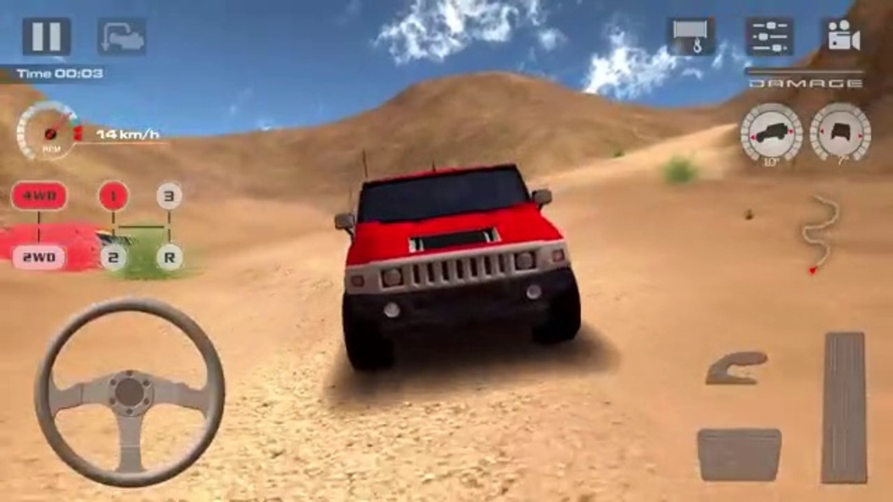 OffRoad Drive Desert Ep7 Free Roam Car Game - Android IOS gameplay
