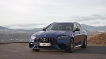 Mercedes-AMG C 63 S E PERFORMANCE Estate Design Preview in Spectral blue