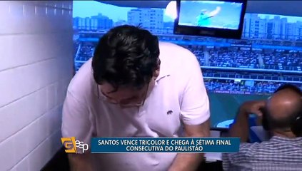 Confira os bastidores do clássico San-São na Vila Belmiro