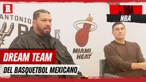 Este es el  'Dream Team' del basquetbol mexicano según Eduardo Nájera y Horacio Llamas