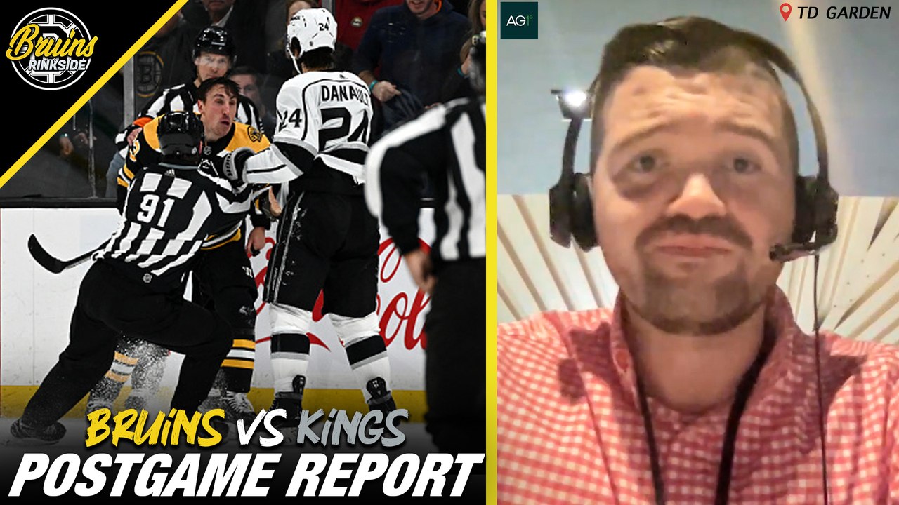 Bruins Fall to LA Kings in Shootout Loss at TD Garden | Postgame Report ...