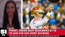 49ers Win NFC West After 21-13 Victory Against Seahawks