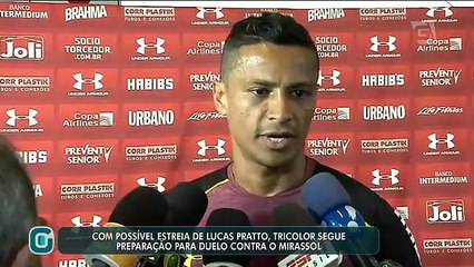 São Paulo segue preparação para enfrentar o Mirassol