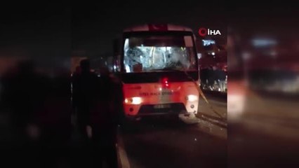 Tarsus'ta otobüs yayalara çarptı: Kız hayatını kaybetti, anne ağır yaralandı