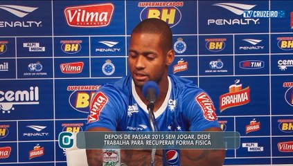 Dedé mostra vontade de voltar aos gramados pelo Cruzeiro