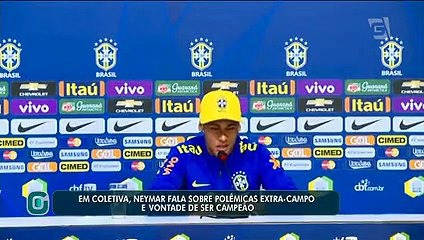 Neymar fala sobre problemas extra-campo e vontade de ser campeão