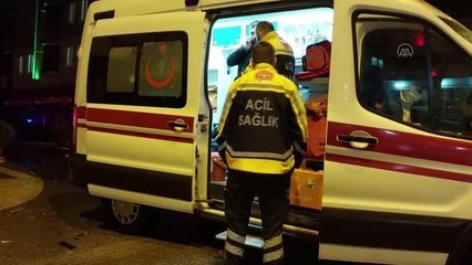 İki otomobilin çarpıştığı kazada 2 kişi yaralandı