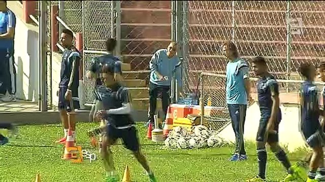 Palmeiras realiza primeiro treino aberto à imprensa
