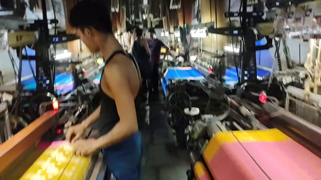 Surat City / Jacquard Machine / देखिए कैसे बनते हैं सुरत फैक्ट्रियों में कपड़े / #bkrtravelvlogs