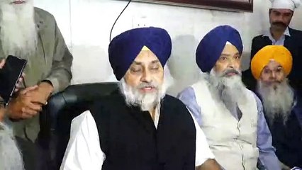 ਪੰਜਾਬ ਵਿੱਚ ਗੈਂਗਸਟਰਾਂ ਦਾ ਰਾਜ ਹੈ, ਲੋਕਾਂ ਦੇ ਦਿਲਾਂ ਵਿੱਚ ਡਰ ਅੱਜ ਹੈ ਪਹਿਲਾ ਕਦੇ ਨਹੀਂ ਵੇਖਿਆ : ਸੁਖਬੀਰ ਬਾਦਲ
