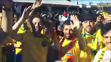 Confira o ambiente em Itaquera após Uruguai x Inglaterra